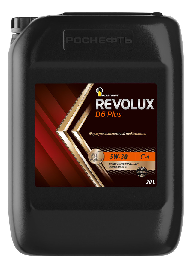 ROSNEFT Revolux D6 Plus 5W–30, 20L, артикул Mobil 40628760