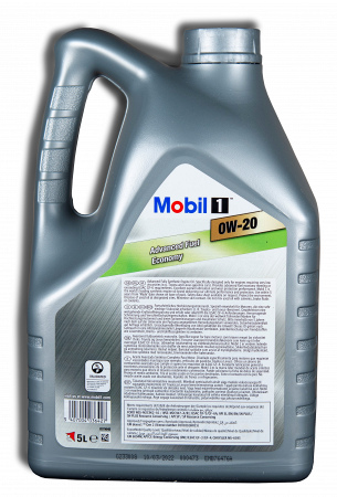 MOBIL 1 0W-20 5L, артикул Mobil 155253