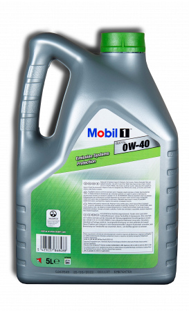 MOBIL 1 ESP X3 0W-40 5L, артикул Mobil 154151